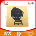 Squre wooden stamp of Character